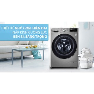 Máy giặt sấy LG lồng ngang 9 Kg Inverter FV1409G4V