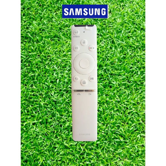 Remote Điều Khiển TiVi Samsung giọng nói 2019 màu trắng tương thích được tất cả các dòng Q65R, RU8000, RU7400, RU7300