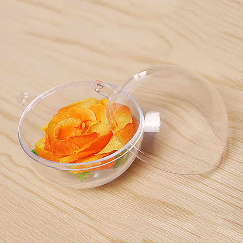 Phụ Kiện Treo Trang Trí Tiệc Cưới Hình Giọt Nước Trong Suốt Đường Kính 12cm