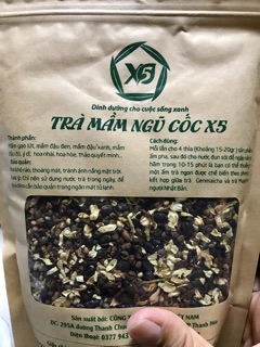 Trà mầm ngũ cốc X5
