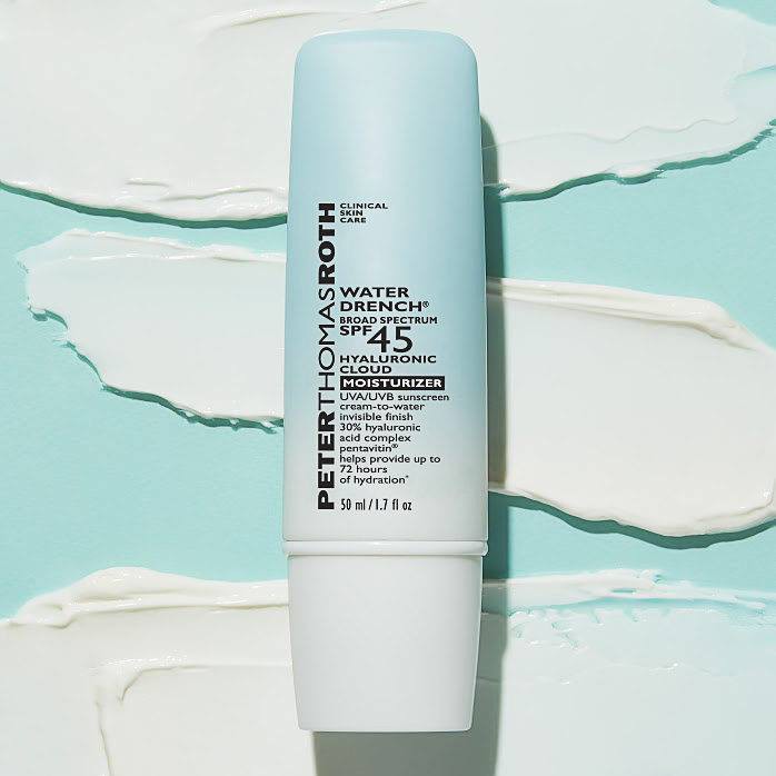 Peter Thomas Roth ✨ Kem chống nắng dưỡng ẩm Water Drench Broad Spectrum SPF 45 Hyaluronic Cloud Moisturizer