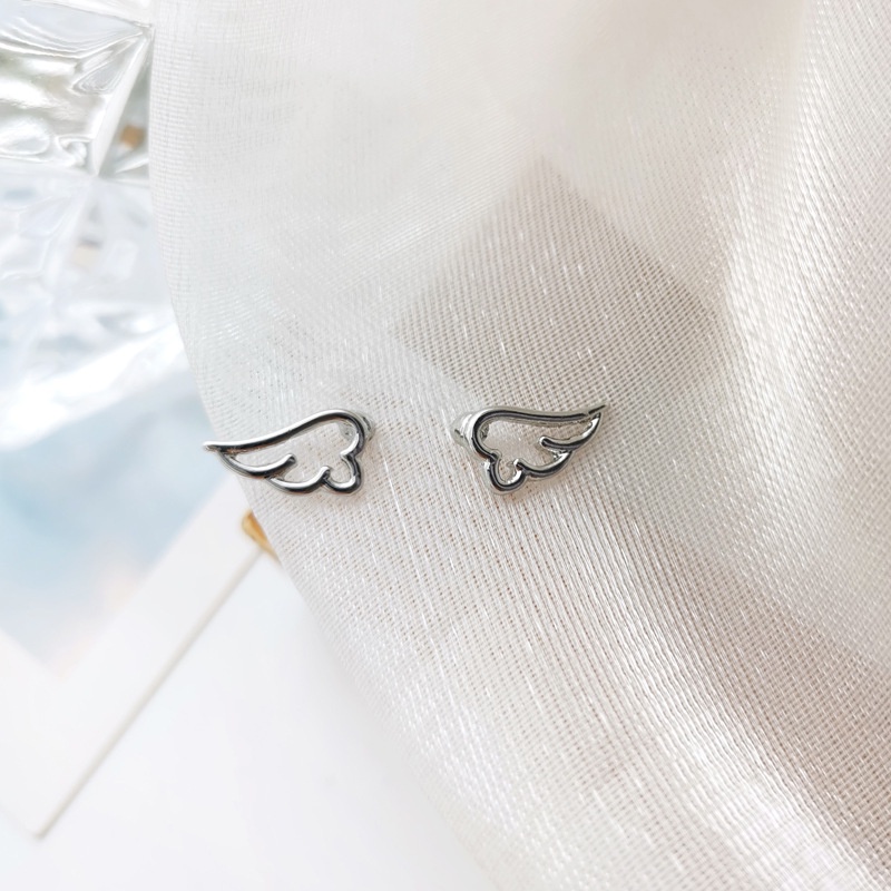 Khuyên Tai Bông Tai Nữ Hình Cánh Thiên Thần Nhẹ Nhàng Nữ Tính E21