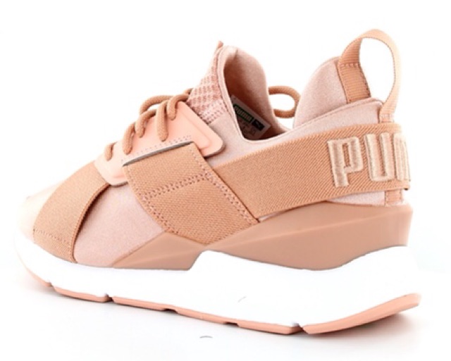 Giầy nữ Puma Muse màu hồng phấn cực xinh