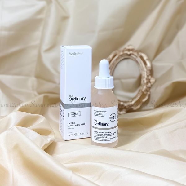 Tinh Chất Dưỡng Trắng, Cấp Nước The Ordinary Alpha Arbutin 2% + HA 30ml