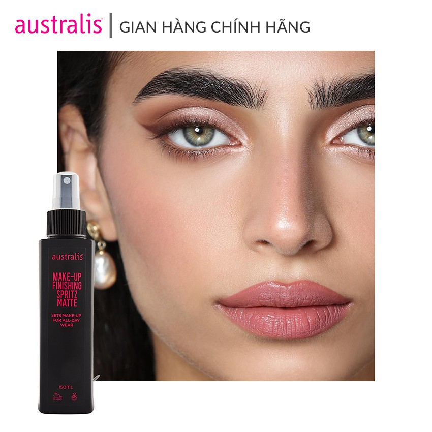 Xịt Khóa Lớp Trang Điểm Australis Dạng Lì Kiềm Dầu 150ml Make Up Finishing Spritz Matte | BigBuy360 - bigbuy360.vn