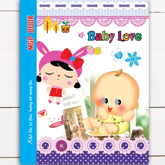 Tập Vở Minh Gia Phát Baby Love 96 Trang ĐỊnh Lượng 100