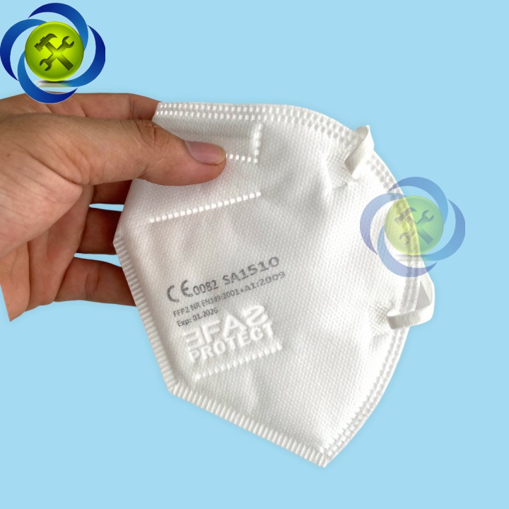 Khẩu trang trắng có van EFAS SA1510 (30 cái/ hộp)