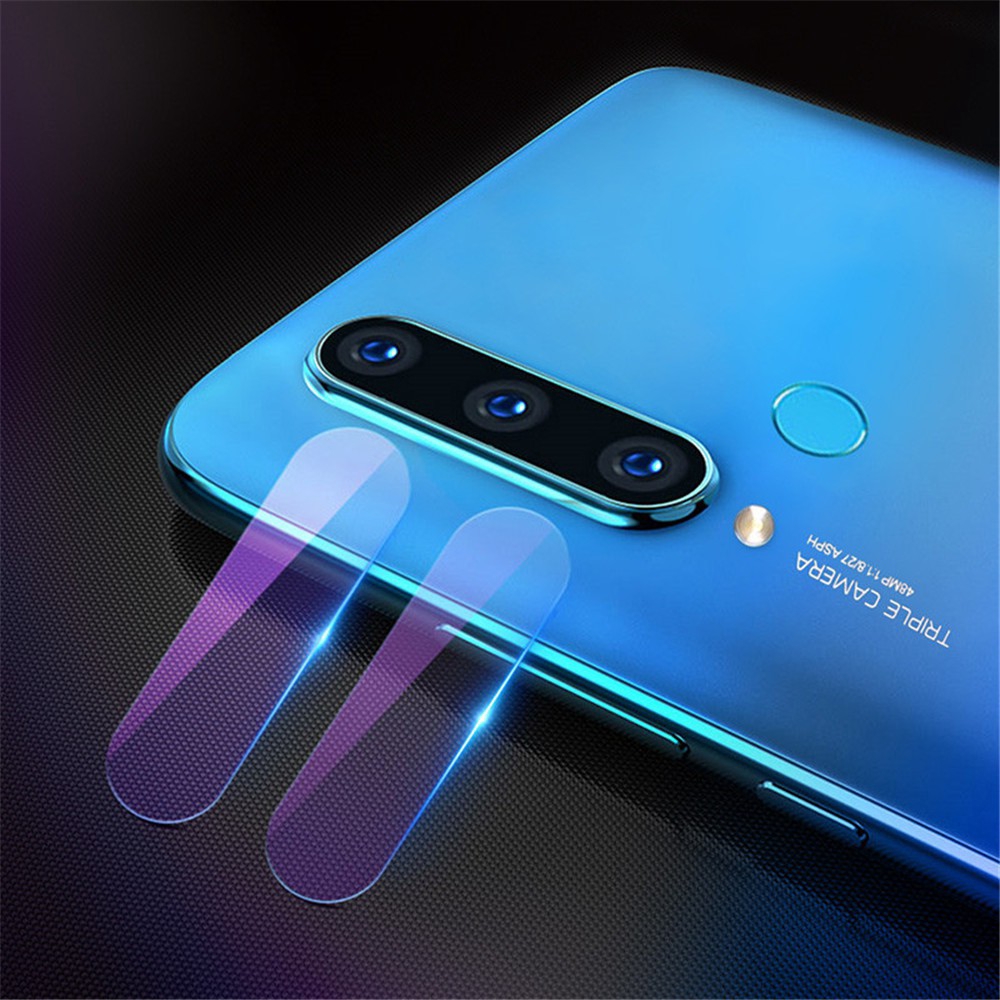 Kính Cường Lực 2 Trong 1 Bảo Vệ Ống Kính Điện Thoại Huawei Nova 3i 2i 5i 7i 5t Y5 Y6 2018 P20 P30 Pro P40 Lite E Y7P Honor 8a 9a 8c