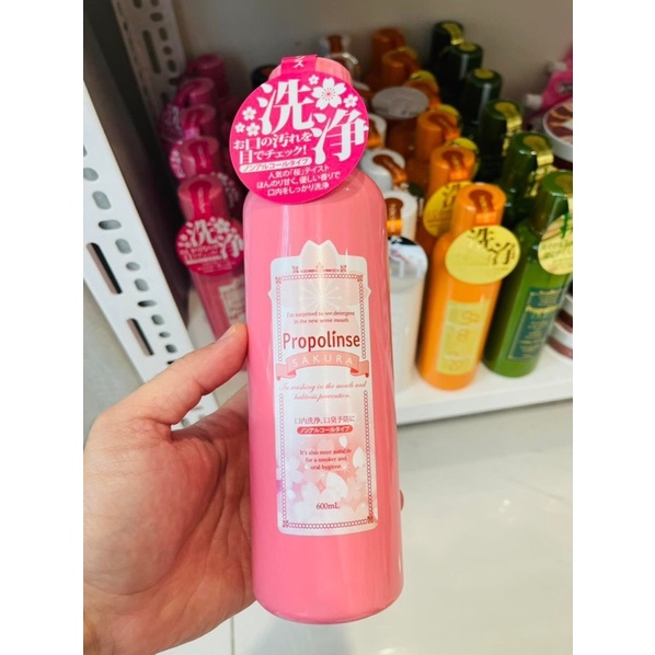 Nước Súc Miệng Propolinse Nội Địa Nhật Bản 600ML Đủ Loại Giúp Trắng Răng, Sạch Sâu, Khử Mùi Hiệu Quả - Wincy Mart