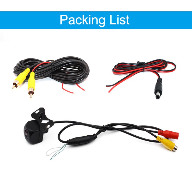 170° Camera Lùi Xe 720P AHD/CCD Hình Con Cá Nhìn Ban Đêm | BigBuy360 - bigbuy360.vn