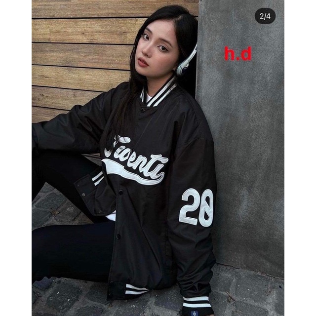 Áo bomber Twen tay 28 HD6