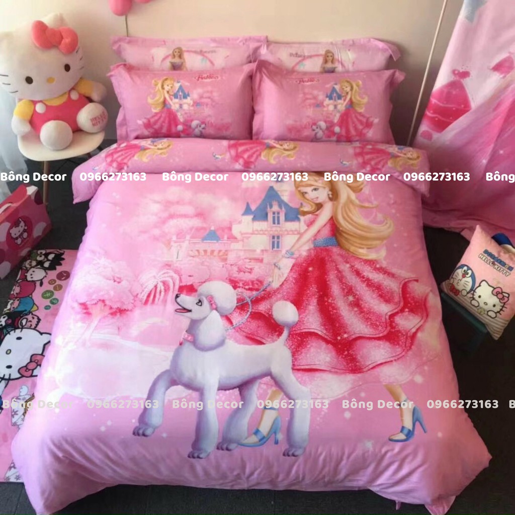 BỘ CHĂN GA GỐI COTTON DISNEY CAO CẤP DÀNH CHO BÉ GÁI