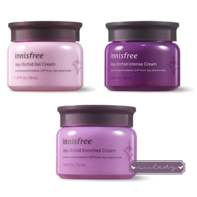 (SALE ĐÃ CÓ SẴN) Kem Dưỡng Chống Lão Hoá Innisfree Jeju Orchid Enriched Cream