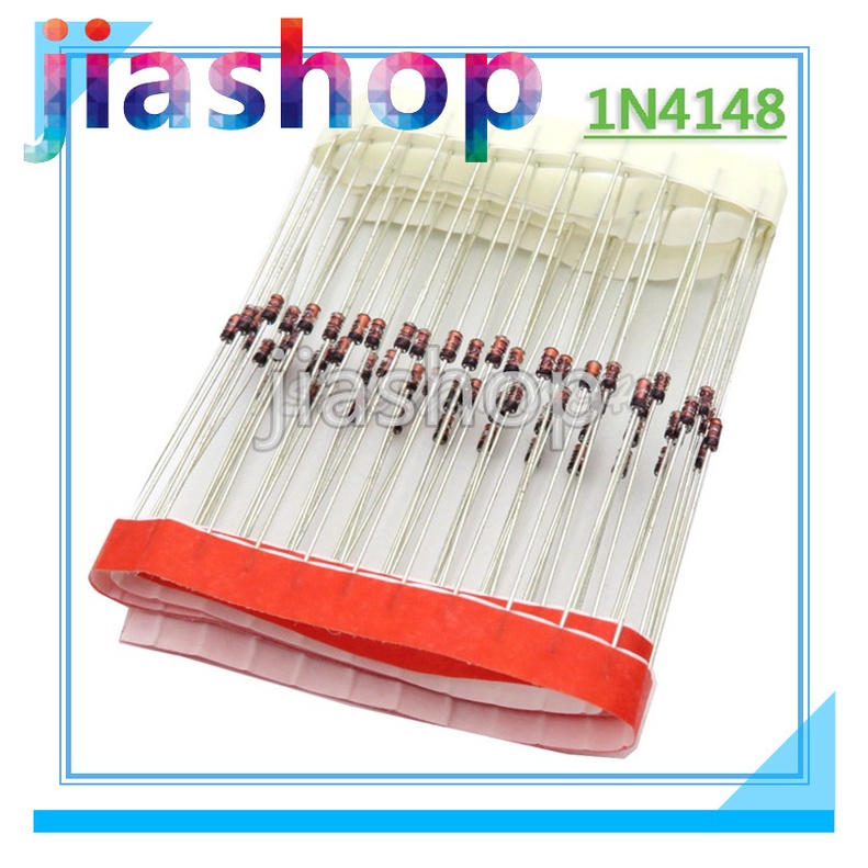 100 CÁI 1N4148 DO-35 IN4148 Diode Chuyển Đổi Mới Chính Hãng