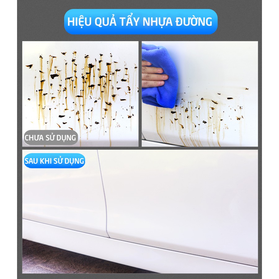 Dung dịch tẩy rửa nhựa đường BOTNY Pitch Cleaner,bình xịt làm sạch nhựa đường,vết dầu mỡ,bùn đất bám trên xe hơi-B-1108