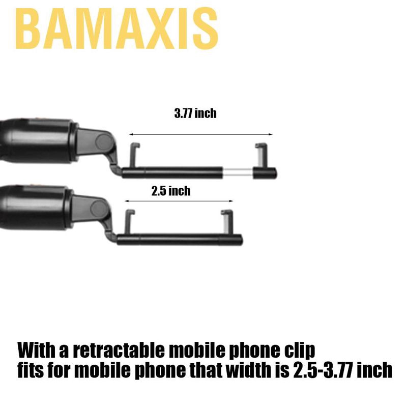 Gậy Selfie Bamaxis 2 Trong 1 Có Điều Khiển Từ Xa Kết Nối Bluetooth Cho Điện Thoại Android Ios