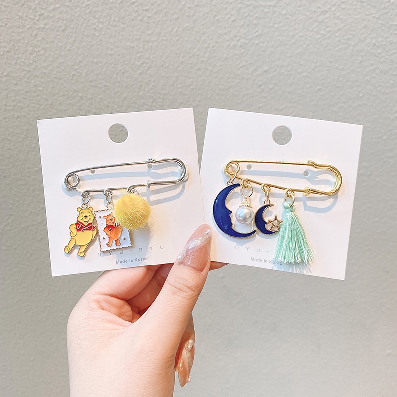 Ghim cài áo kiểu dáng Nhật Bản độc đáo dễ thương