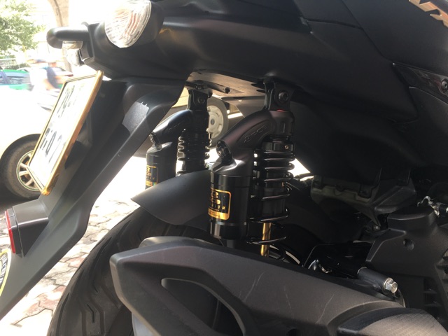 Phuộc giảm sóc sau RCB VD cho NVX và nhiều dòng xe khác Sh và AB