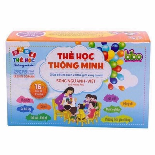 Bộ 416 THẺ HỌC THÔNG MINH CHO BÉ