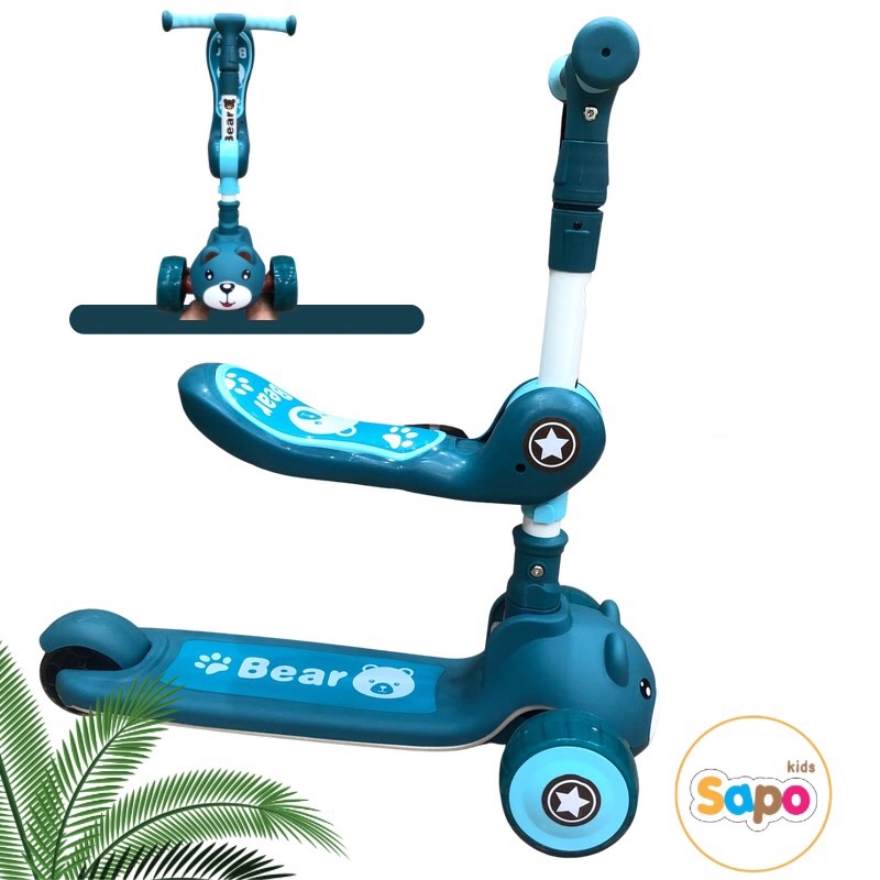 Xe scooter cho bé, Xe trượt scooter cho trẻ em cao cấp sapo kids