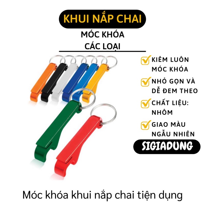 GIÁ SỈ Móc khoa khui nắp chai tiện dụng, khui bia, khui các vật dụng một cách dễ dàng 8402