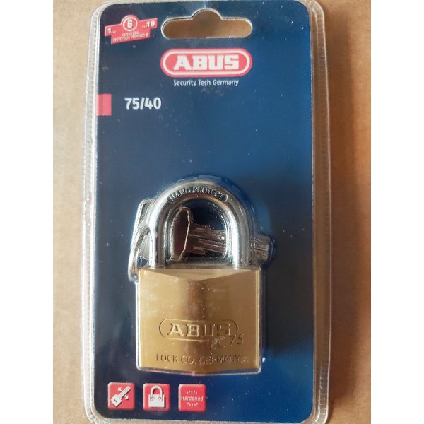 [Chính hãng]Khoá treo đồng Abus 75/40 chính hãng ĐỨC