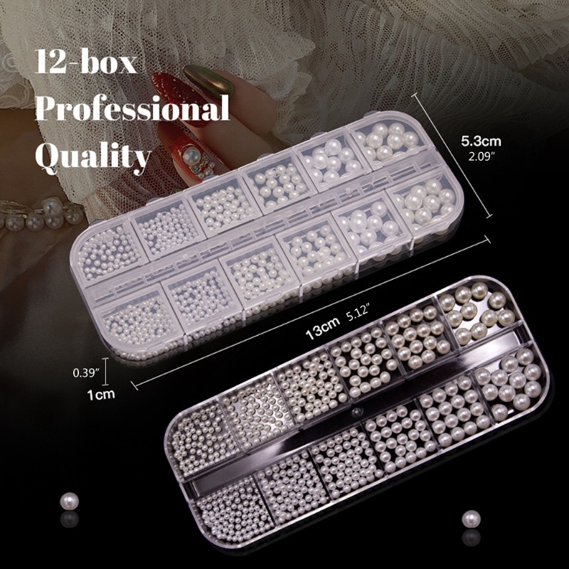 Hạt Ngọc Trai Trang Trí Móng Tay 3d Nghệ Thuật