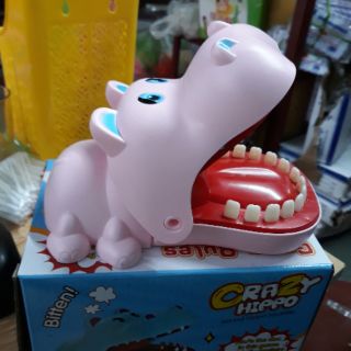 Đồ chơi😘Đồ chơi cho bé😘Hà mã khám răng_chó bull