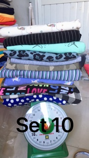 Set vải cotton thanh lý