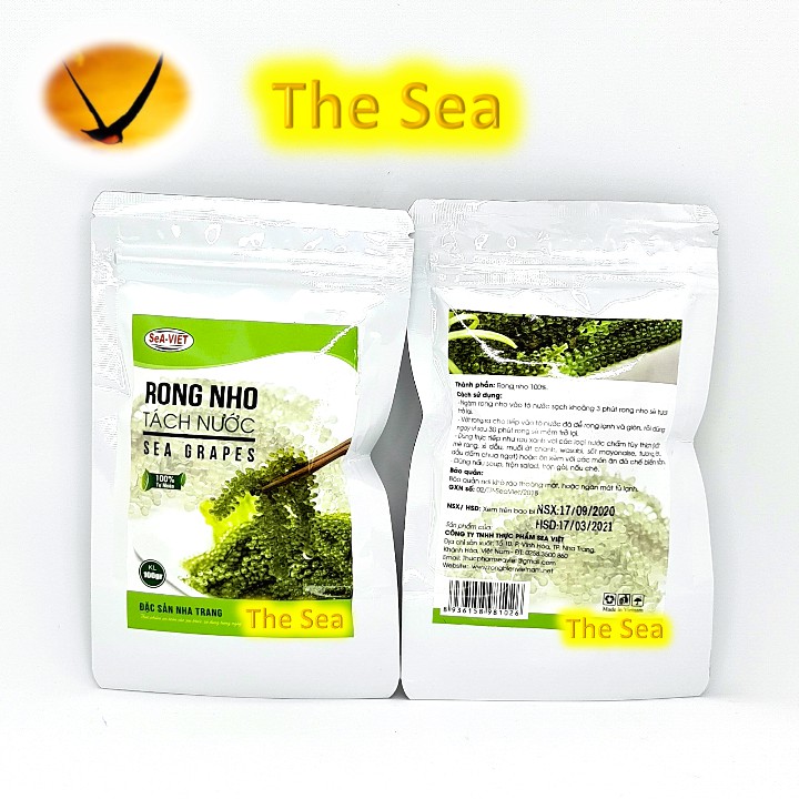 Rong nho tách nước Sea Việt 100g - Rong nho biển tách nước từ rong nho tươi ngon | BigBuy360 - bigbuy360.vn