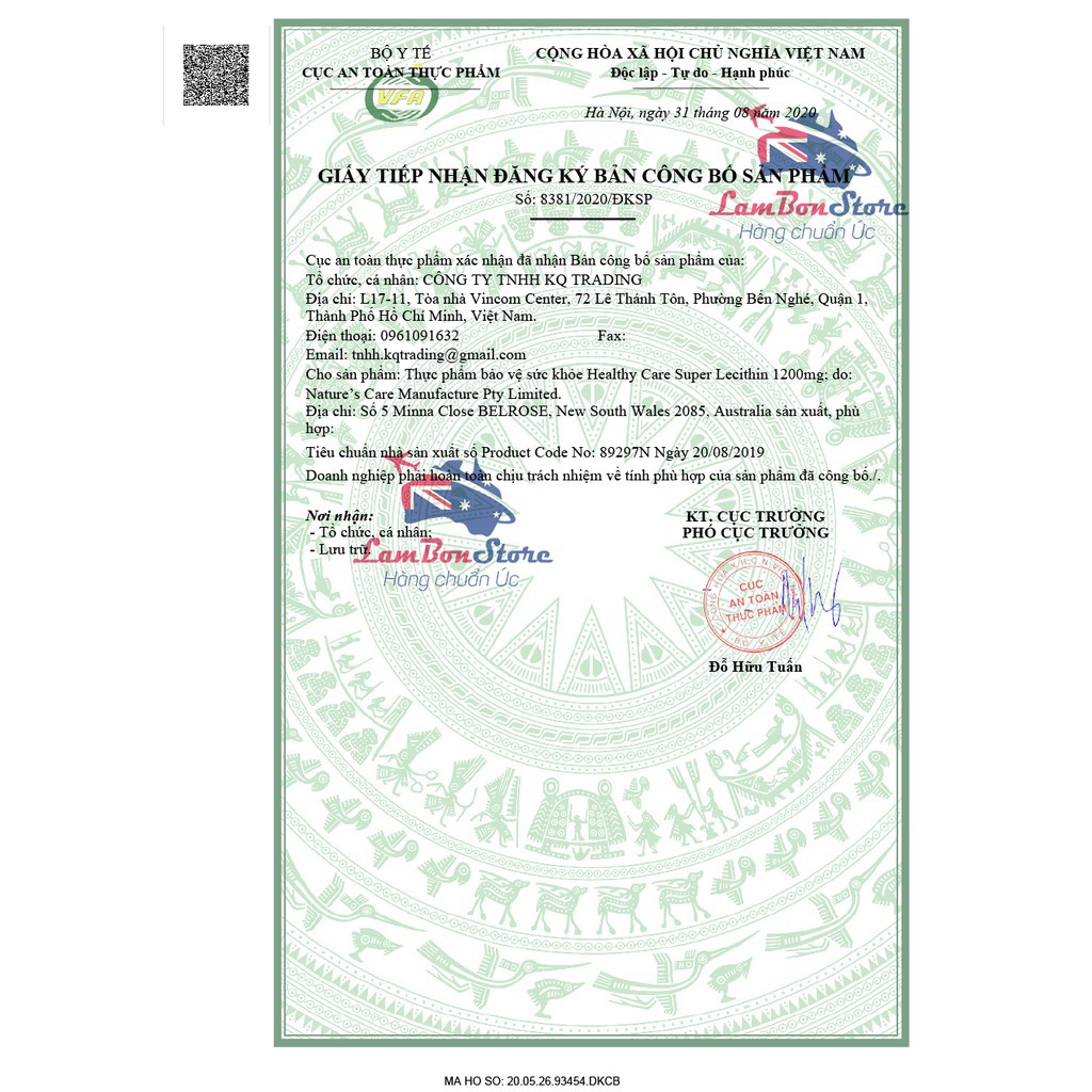 [CHĨNH HÃNG] Mầm đậu nành Úc Healthy Care Super lecithin 1200mg - 100 viên | BigBuy360 - bigbuy360.vn