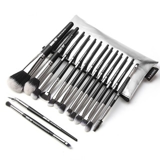 15 Cái / bộ Bộ Cọ Trang Điểm Có Túi Mỹ Phẩm Kem Nền Phấn Má Hồng Kabuki Trang Điểm Bàn Chải Làm Đẹp