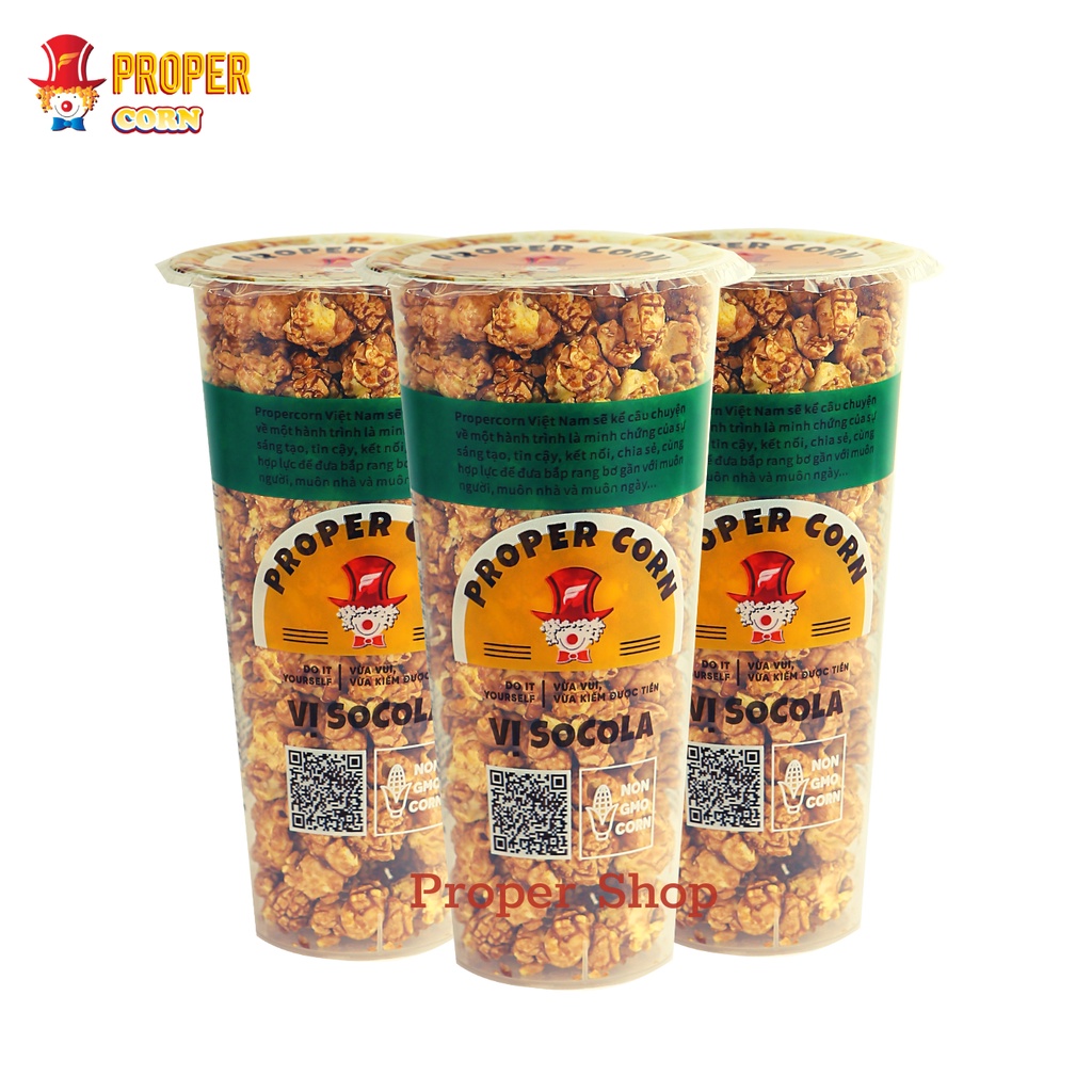 Bắp rang bơ Proper Corn- vị Socola size L