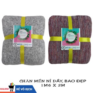 CHÂN MỀN NỈ THÁI LAN - HALIDO - CHẤT LIỆU NỈ LEN DẦY, MỀM, MỊN, MƯỢT - KHÔNG PHAI, KHÔNG GIÃN SAU GIẶT