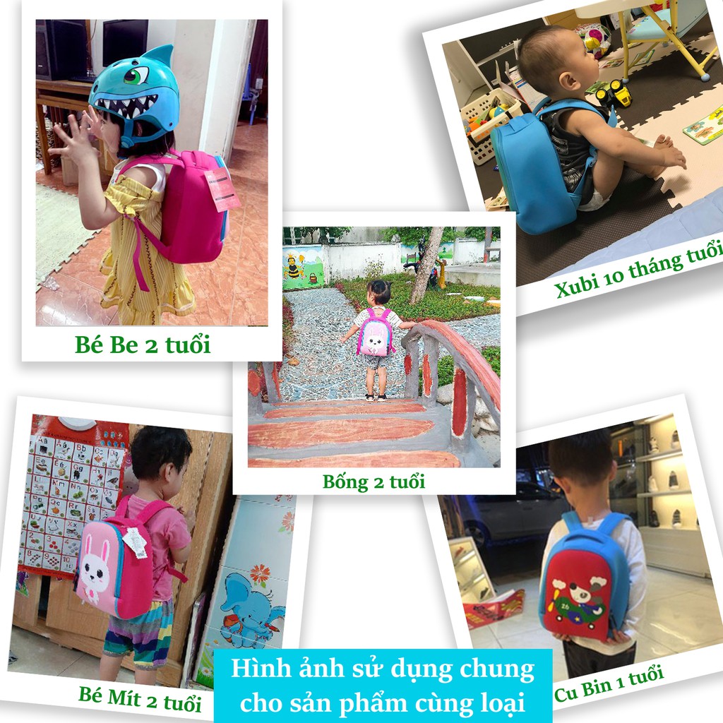 Balo THỎ PONY cho bé đi mẫu giáo - đáng yêu, siêu nhẹ, an toàn với trẻ nhỏ