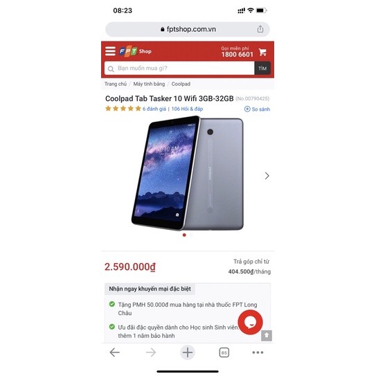 Ốp lưng,Dán màn hình  Máy tính bảng Coolpad Tasker  / Coolpad Tasker 10