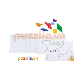 Đồ chơi Giáo dục Puzzlia Patented Tangram