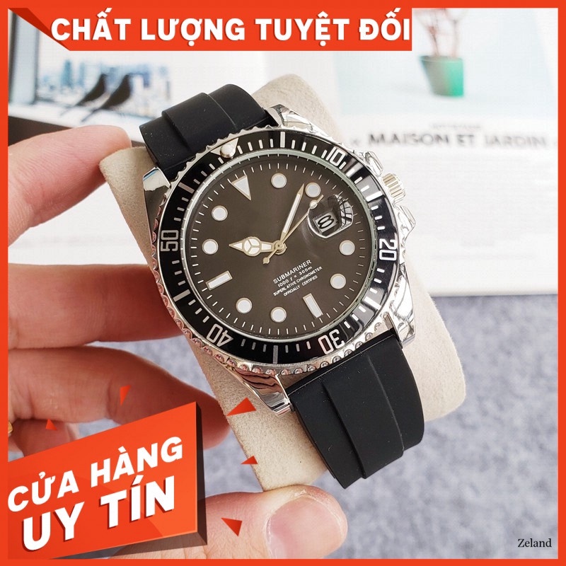 [NEW] Đồng hồ Nam Nữ RoLex mặt tròn máy Pin cao cấp