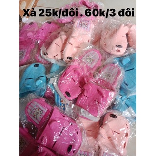 Dép lợn 3 màu. lộn xộn size . ib shop chọn size