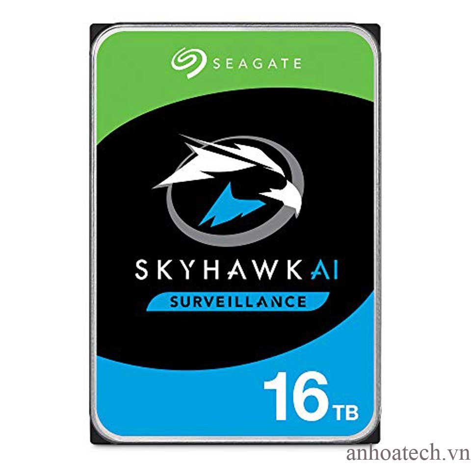 Ổ cứng HDD 16T  Seagate SkyHawk AI  ST16000VE000