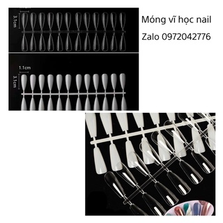 Móng vĩ thang,nhọn học nail
