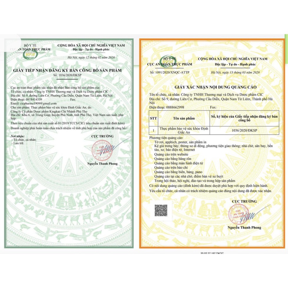 ✅ Định Giấc An ❤️[ CHÍNH HÃNG ] ❤️ Cải thiện chứng mất ngủ hiệu quả