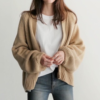 Áo khoác len mỏng nhẹ