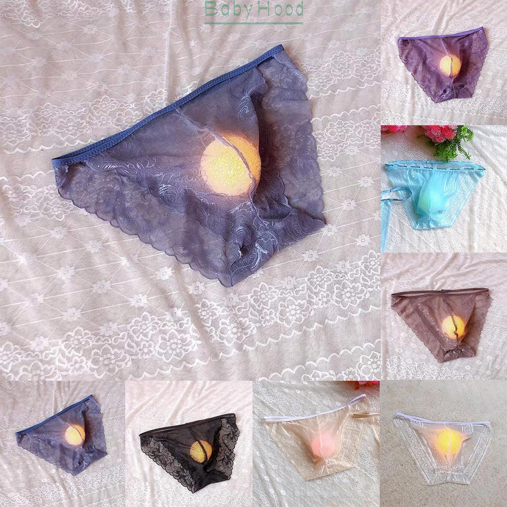 Quần lót vải lưới phong cách gợi cảm cho nam size M~2XL