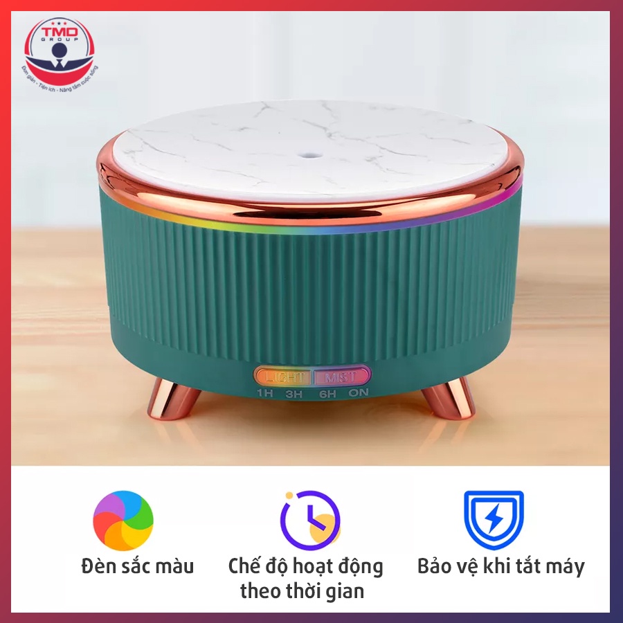 MÁY KHUẾCH TÁN TINH DẦU , MÁY PHUN SƯƠNG SIÊU ÂM TẠO ĐỘ ẨM KHÔNG KHÍ 500ml