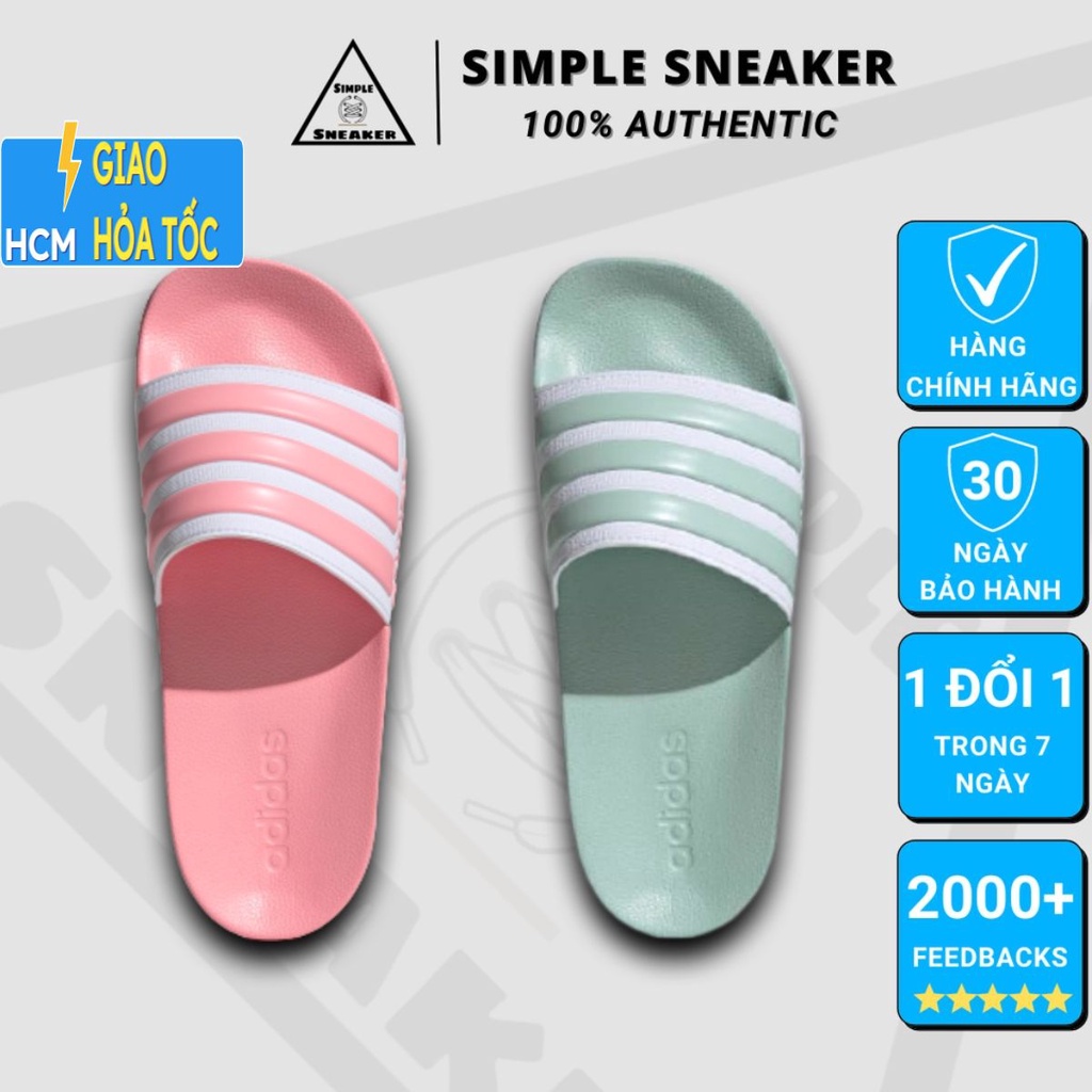 Dép Adidas Nữ AuthFREESHIP Adidas Adilette Shower Slides Chính Hãng - Dép Quai Ngang Chống Nước -[EG1886]