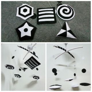 TREO NÔI  ĐEN  TRẮNG CHO TRẺ  SƠ  SINH