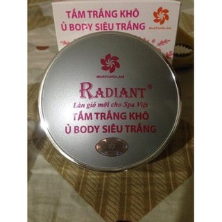 Kem tắm trắng khô ủ body siêu trắng Radiant