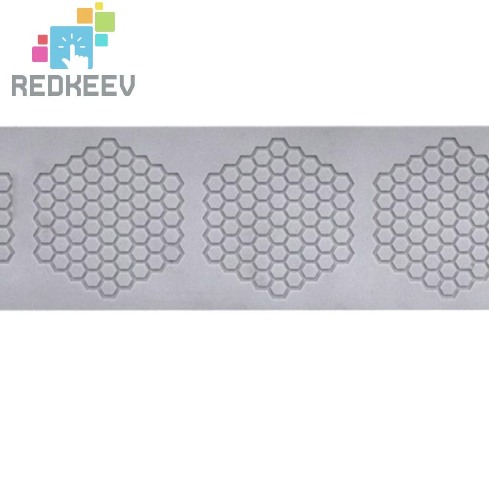 Khuôn Silicone Làm Bánh Tạo Hình Tổ Ong Đẹp Mắt Tiện Dụng