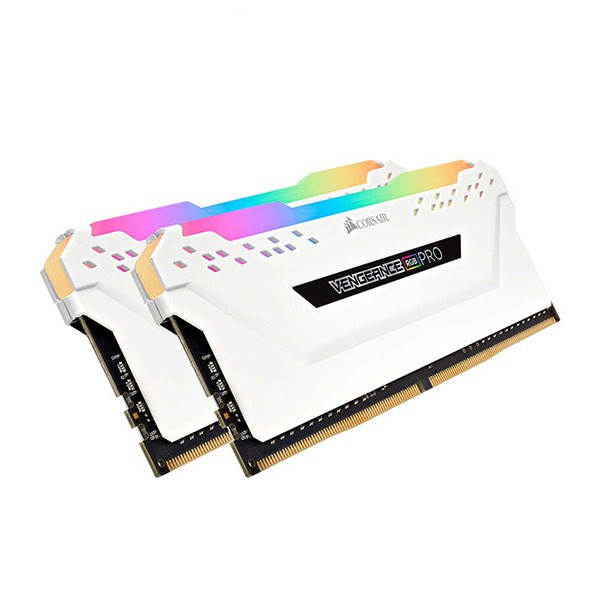 Ram PC Corsair Vengeance RGB Pro White 16GB 3200Mhz DDR4 (2x8GB) CMW16GX4M2E3200C16W